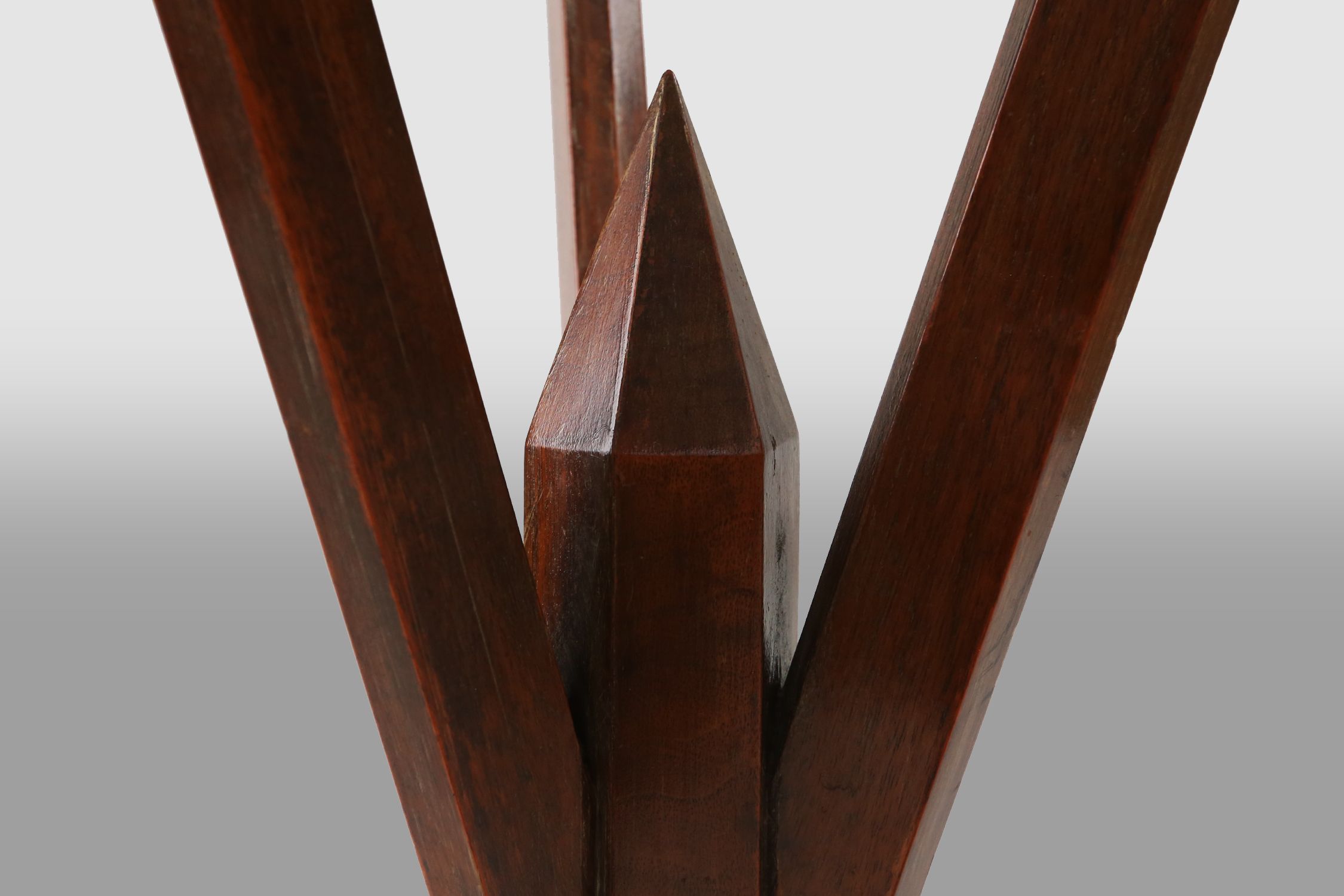 Elegant French Art Deco console in wood from the 1930sthumbnail